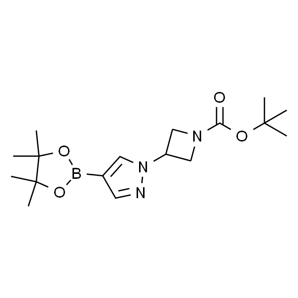 tert-Butyl 3-(4-(4,4,5,5-tetramethyl-1,3,2-dioxaborolan-2-yl)-1H-pyrazol-1-yl)azetidine-1-carboxylate