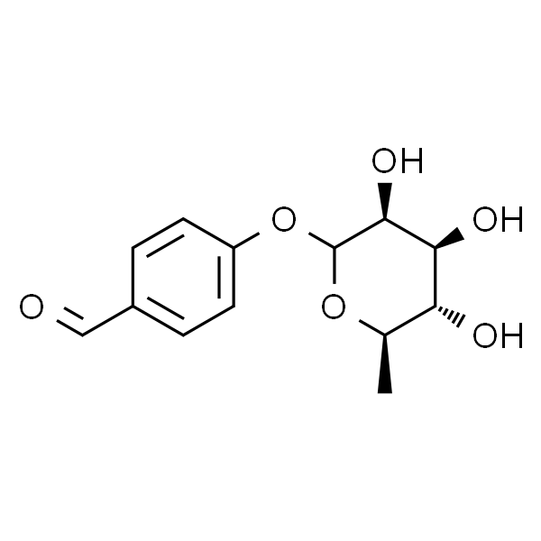 4-Hydroxybenzaldehyde rhamnoside