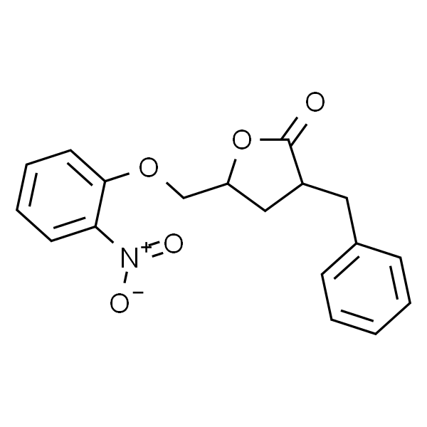 3-Benzyl-5-((2-nitrophenoxy)methyl)dihydrofuran-2(3H)-one