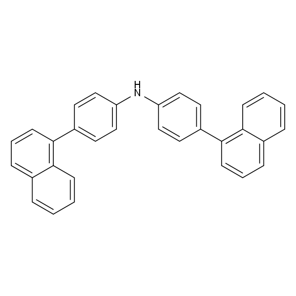 4-(Naphthalenyl)-N-[4-(1-naphthalenyl)phenyl]benzenamine