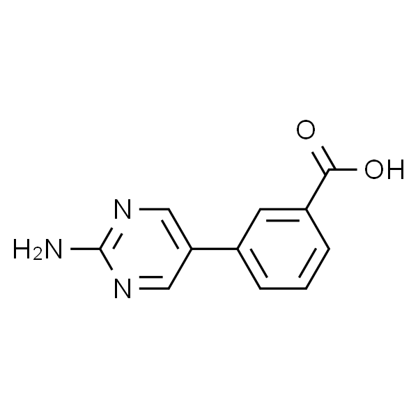 3-(2-Aminopyrimidin-5-yl)benzoic acid