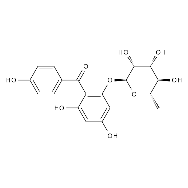 Iriflophenone 2-O-alpha-L-rhamnopyranoside