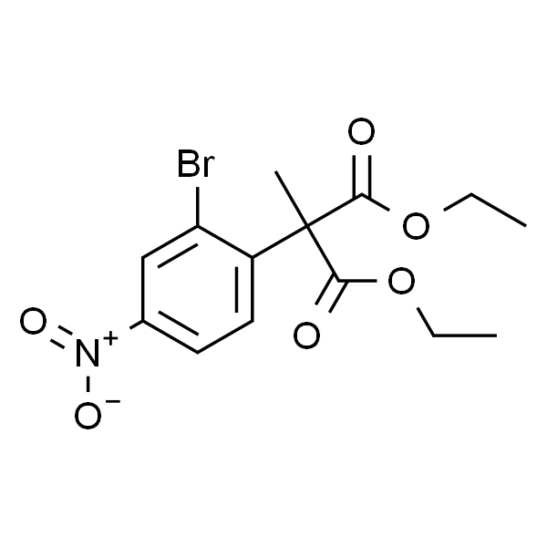 Diethyl 2-(2-bromo-4-nitrophenyl)-2-methylmalonate