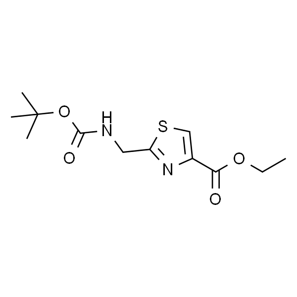 Ethyl 2-(((tert-butoxycarbonyl)amino)methyl)thiazole-4-carboxylate