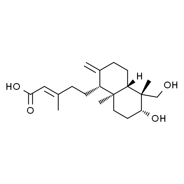 ent-3β,18-Dihydroxylabda-8(17),13E-dien-15-oic acid