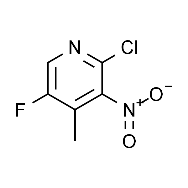 2-CHLORO-5-FLUORO-3-NITRO-4-PICOLINE