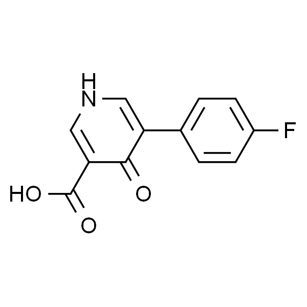 5-(4-Fluorophenyl)-4-oxo-1,4-dihydropyridine-3-carboxylic acid