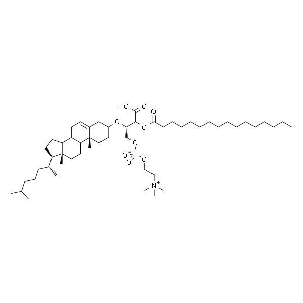 1-palmitoyl-2-cholesterylcarbonoyl-sn-glycero-3-phosphocholine