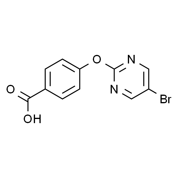 4-((5-Bromopyrimidin-2-yl)oxy)benzoic acid