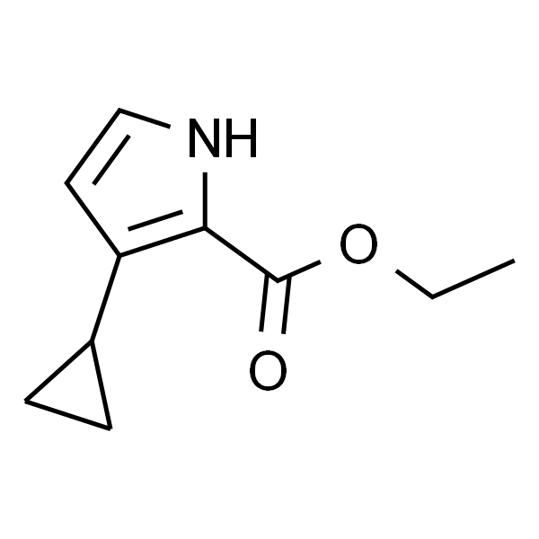 Ethyl 3-Cyclopropylpyrrole-2-carboxylate