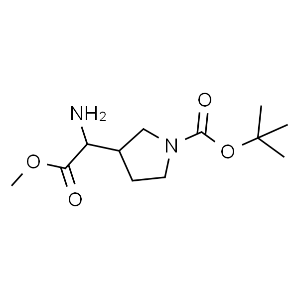 Methyl a-amino-1-Boc-3-pyrrolidineacetate