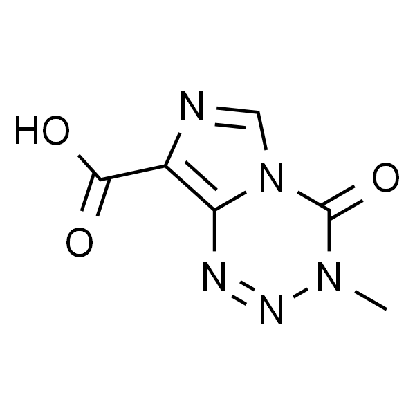 3-Methyl-4-oxo-3，4-dihydroimidazo[5，1-d][1，2，3，5]tetrazine-8-carboxylic acid