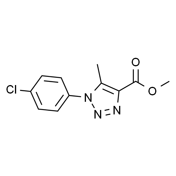 Methyl 1-(4-Chlorophenyl)-5-methyl-1，2，3-triazole-4-carboxylate