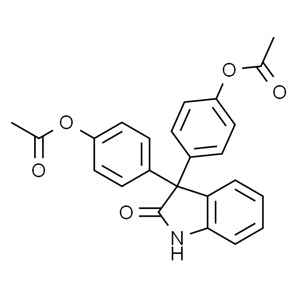 oxyphenisatine di(acetate)