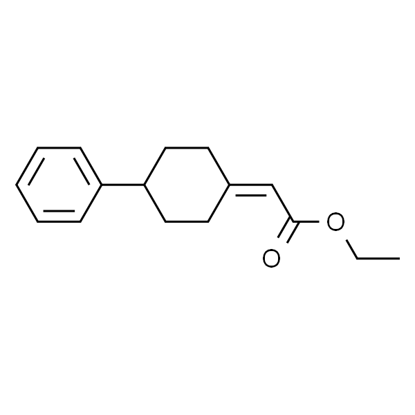 Acetic acid, 2-(4-phenylcyclohexylidene)-, ethyl ester