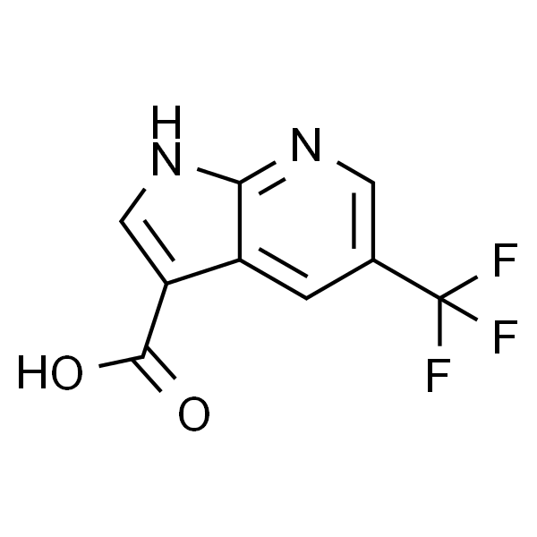 5-(Trifluoromethyl)-1H-pyrrolo[2，3-b]pyridine-3-carboxylic acid