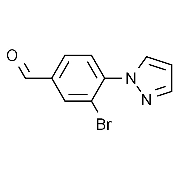 3-Bromo-4-(1-Pyrazolyl)benzaldehyde