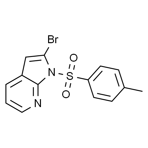 1H-Pyrrolo[2,3-b]pyridine, 2-bromo-1-[(4-methylphenyl)sulfonyl]-