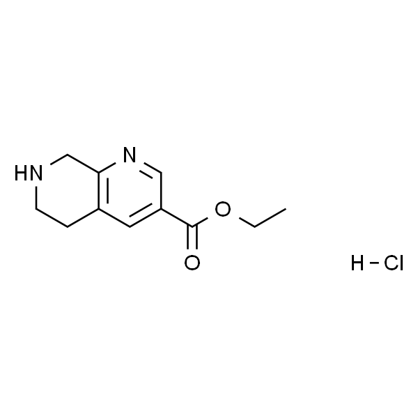 Ethyl 5,6,7,8-tetrahydro-1,7-naphthyridine-3-carboxylate hydrochloride