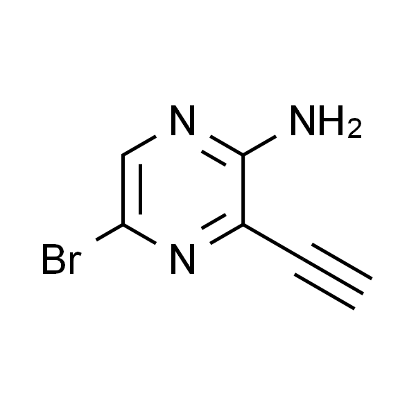 2-Amino-5-bromo-3-ethynylpyrazine