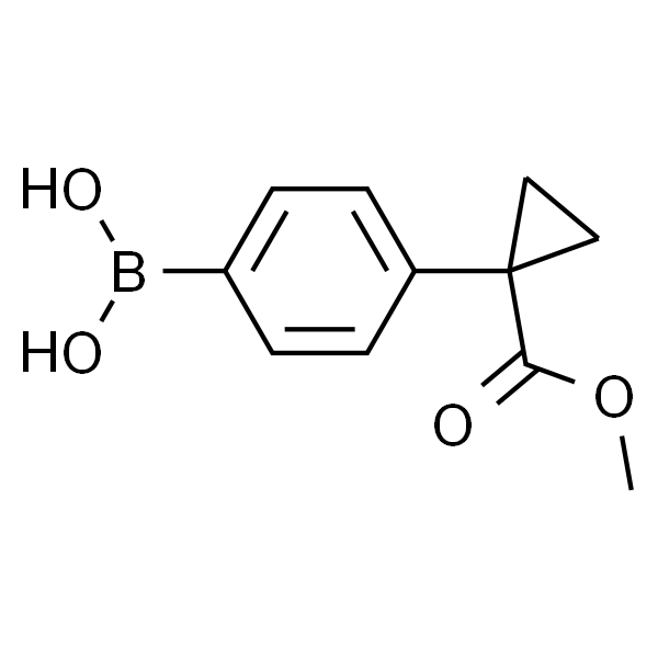 (4-(1-(Methoxycarbonyl)cyclopropyl)phenyl)boronic acid