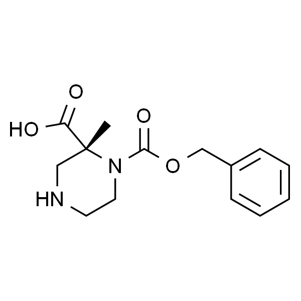 (R)-1-Benzyl 2-methyl piperazine-1，2-dicarboxylate