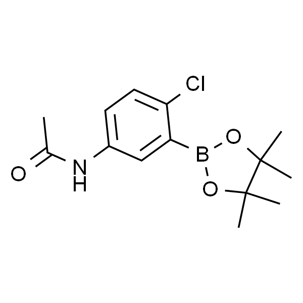 N-(4-Chloro-3-(4,4,5,5-tetramethyl-1,3,2-dioxaborolan-2-yl)phenyl)acetamide