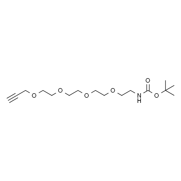 tert-butyl (3，6，9，12-tetraoxapentadec-14-yn-1-yl)carbamate