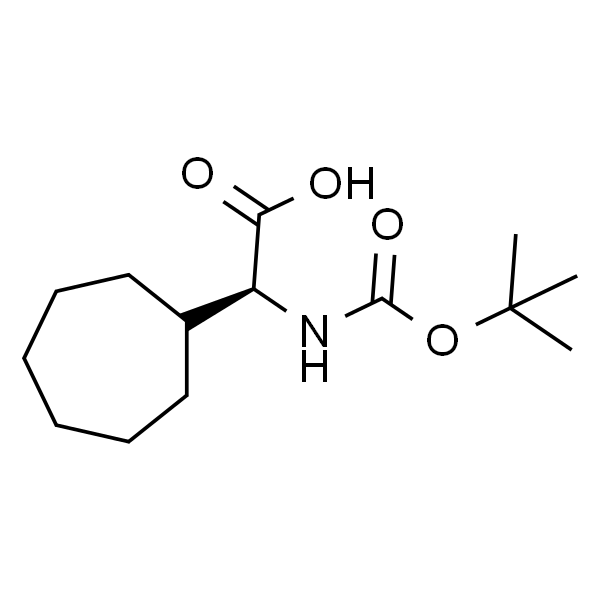 (S)-2-((tert-Butoxycarbonyl)amino)-2-cycloheptylacetic acid