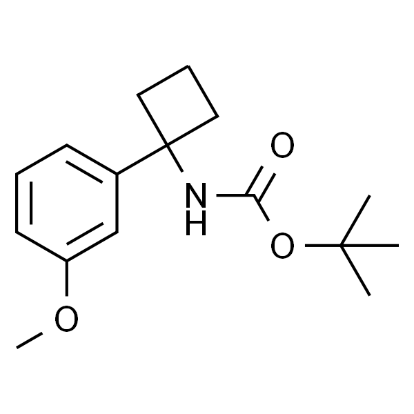 tert-Butyl N-[1-(3-methoxyphenyl)cyclobutyl]carbamate