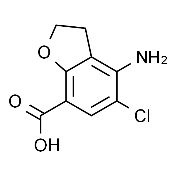 4-Amino-5-chloro-2,3-dihydro-7-benzofurancarboxylic Acid