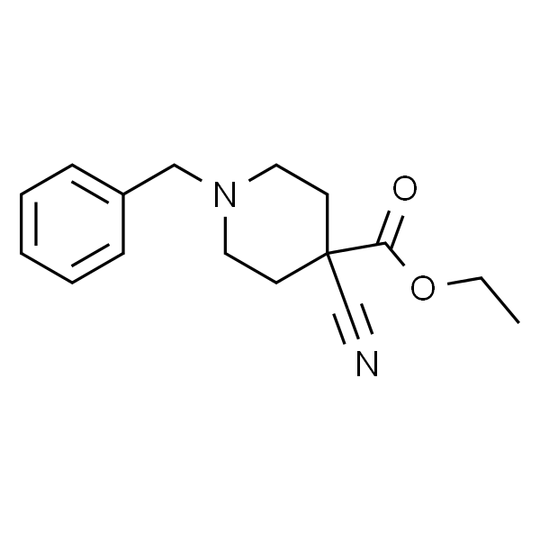 1-BENZYL-4-CYANO-4-PIPERIDINECARBOXYLIC ACID ETHYL ESTER