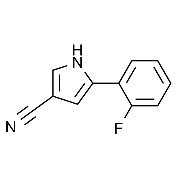 5-(2-Fluorophenyl)-1H-pyrrole-3-carbonitrile