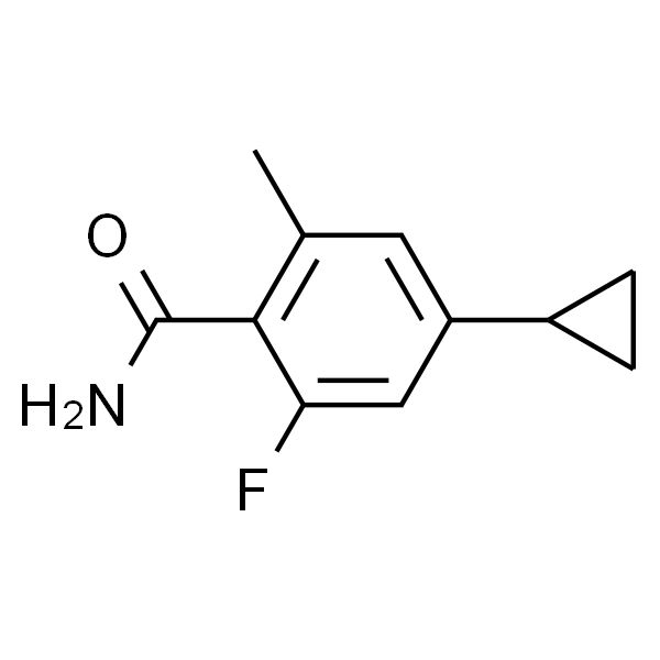 Benzamide, 4-cyclopropyl-2-fluoro-6-methyl-