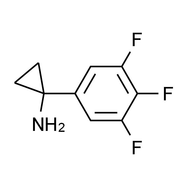 1-(3，4，5-trifluorophenyl)cyclopropan-1-amine hydrochloride