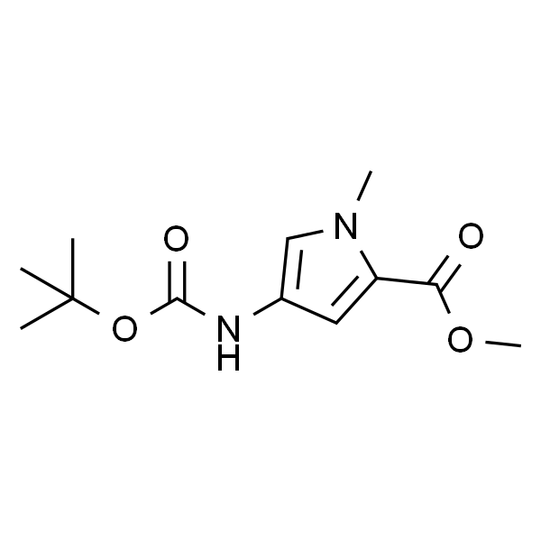 1H-Pyrrole-2-carboxylic acid, 4-[[(1,1-diMethylethoxy)carbonyl]aMino]-1-Methyl-, Methyl ester