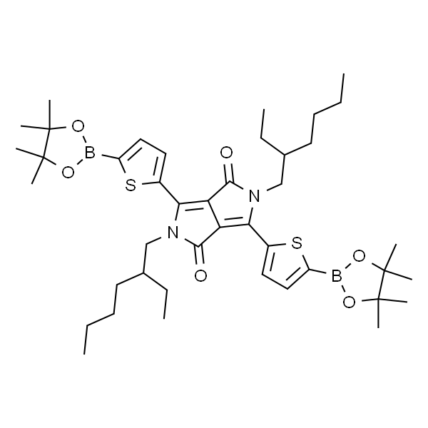 2,5-Bis(2-ethylhexyl)-3,6-bis(5-(4,4,5,5-tetramethyl-1,3,2-dioxaborolan-2-yl)thiophen-2-yl)pyrrolo[3,4-c]pyrrole-1,4(2H,5H)-dione