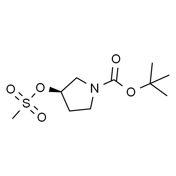 (R)-tert-butyl 3-(methylsulfonyloxy)pyrrolidine-1-carboxylate