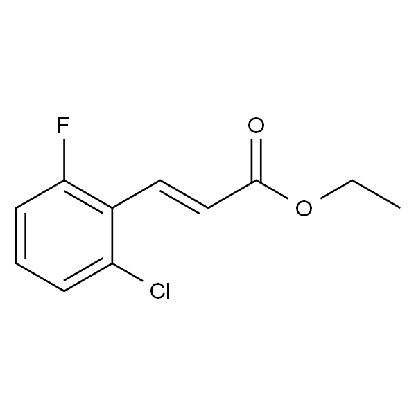 trans-ethyl-3-(2-chloro-6-fluorophenyl)acrylate