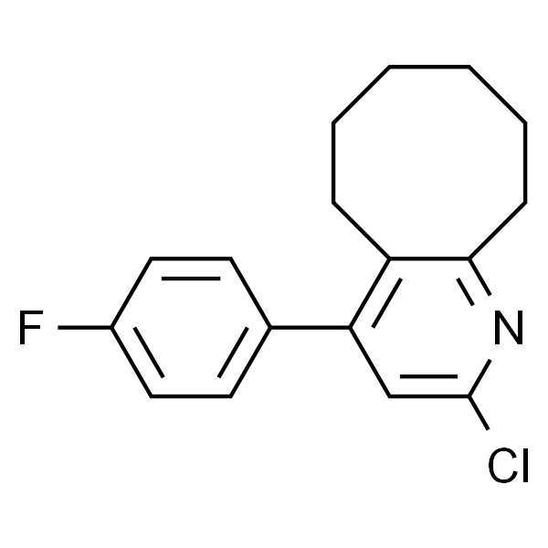 2-Chloro-4-(4-fluorophenyl)-5，6，7，8，9，10-hexahydrocycloocta[b]pyridine