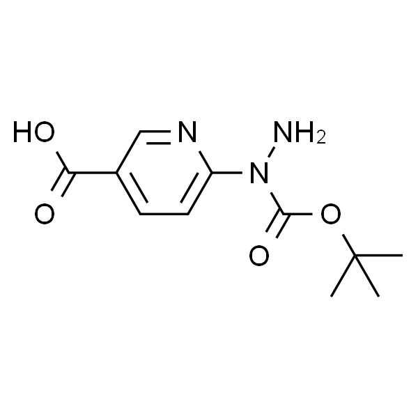 6-(2-(tert-Butoxycarbonyl)hydrazinyl)nicotinic acid