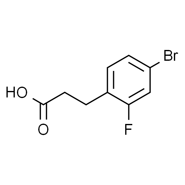 3-(4-Bromo-2-fluorophenyl)propanoic Acid