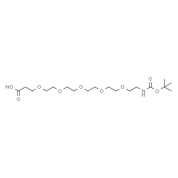 2,2-Dimethyl-4-oxo-3,8,11,14,17,20-hexaoxa-5-azatricosan-23-oic acid