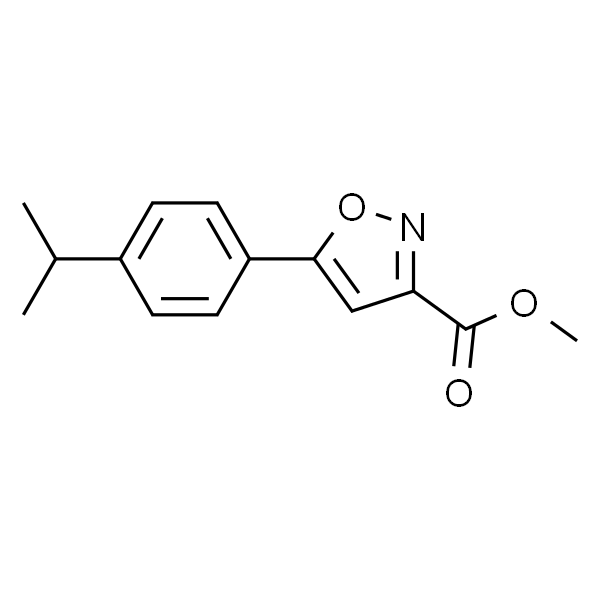 Methyl 5-(4-Isopropylphenyl)isoxazole-3-carboxylate