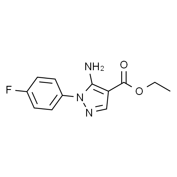 ETHYL 5-AMINO-1-(4-FLUOROPHENYL)PYRAZOLE-4-CARBOXYLATE