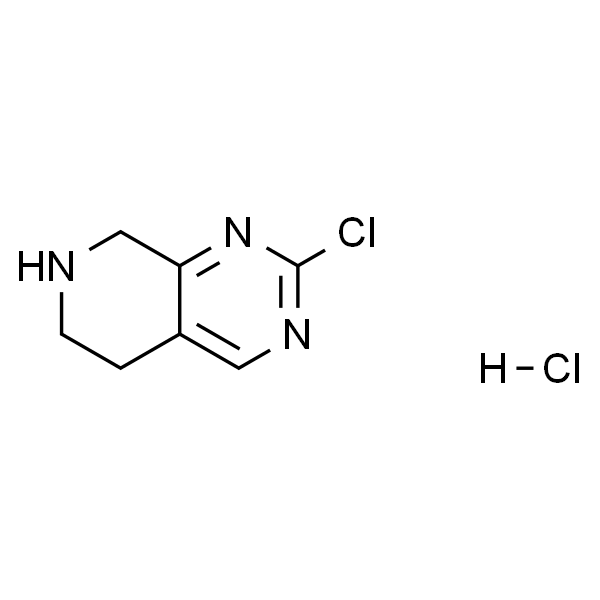 2-Chloro-5,6,7,8-tetrahydropyrido[3,4-d]pyrimidine hydrochloride