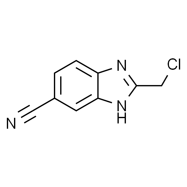 2-(Chloromethyl)-1H-benzo[d]imidazole-6-carbonitrile