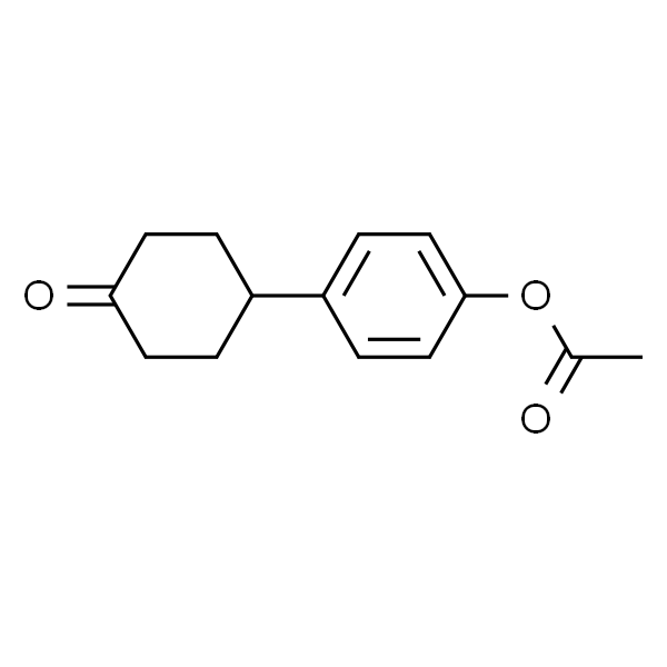 4-(4-oxocyclohexyl)phenyl acetate