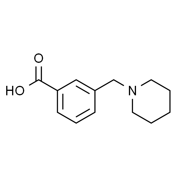 3-(1-Piperidinylmethyl)-benzoic acid