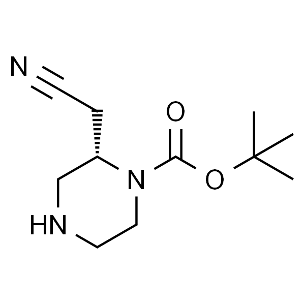 tert-butyl (S)-2-(cyanomethyl)piperazine-1-carboxylate